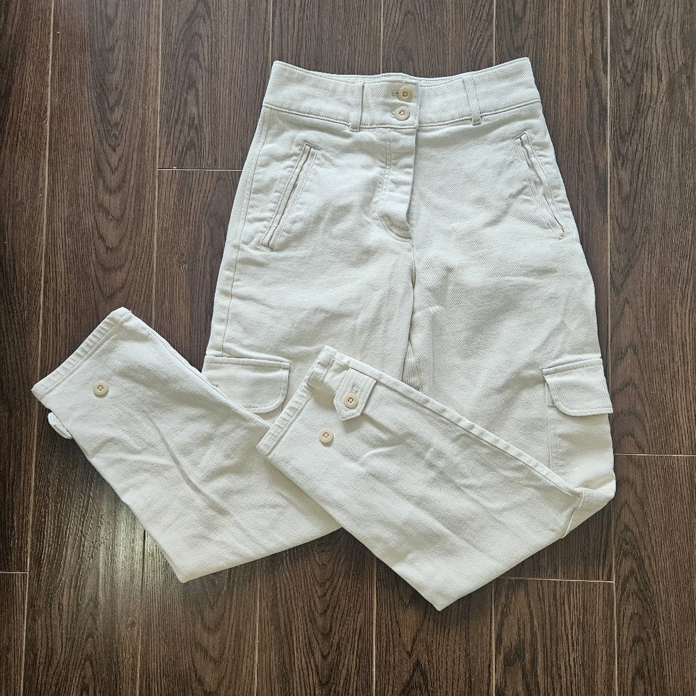 Artizia Wilfred Free Modern Cargo Pant High-Waisted Colour Gd Birch Size 4